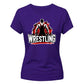Athletic Graphic Wrestler Tee Wrestling ladies fit t-shirt
