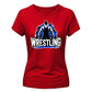 Athletic Graphic Wrestler Tee Wrestling ladies fit t-shirt