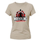 Athletic Graphic Wrestler Tee Wrestling ladies fit t-shirt