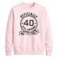 Awesome Classic Personliased Happy Birthday Sweatshirt