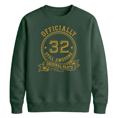 Awesome Classic Personliased Happy Birthday Sweatshirt