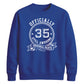 Awesome Classic Personliased Happy Birthday Sweatshirt