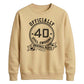 Awesome Classic Personliased Happy Birthday Sweatshirt