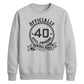 Awesome Classic Personliased Happy Birthday Sweatshirt