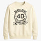 Awesome Classic Personliased Happy Birthday Sweatshirt