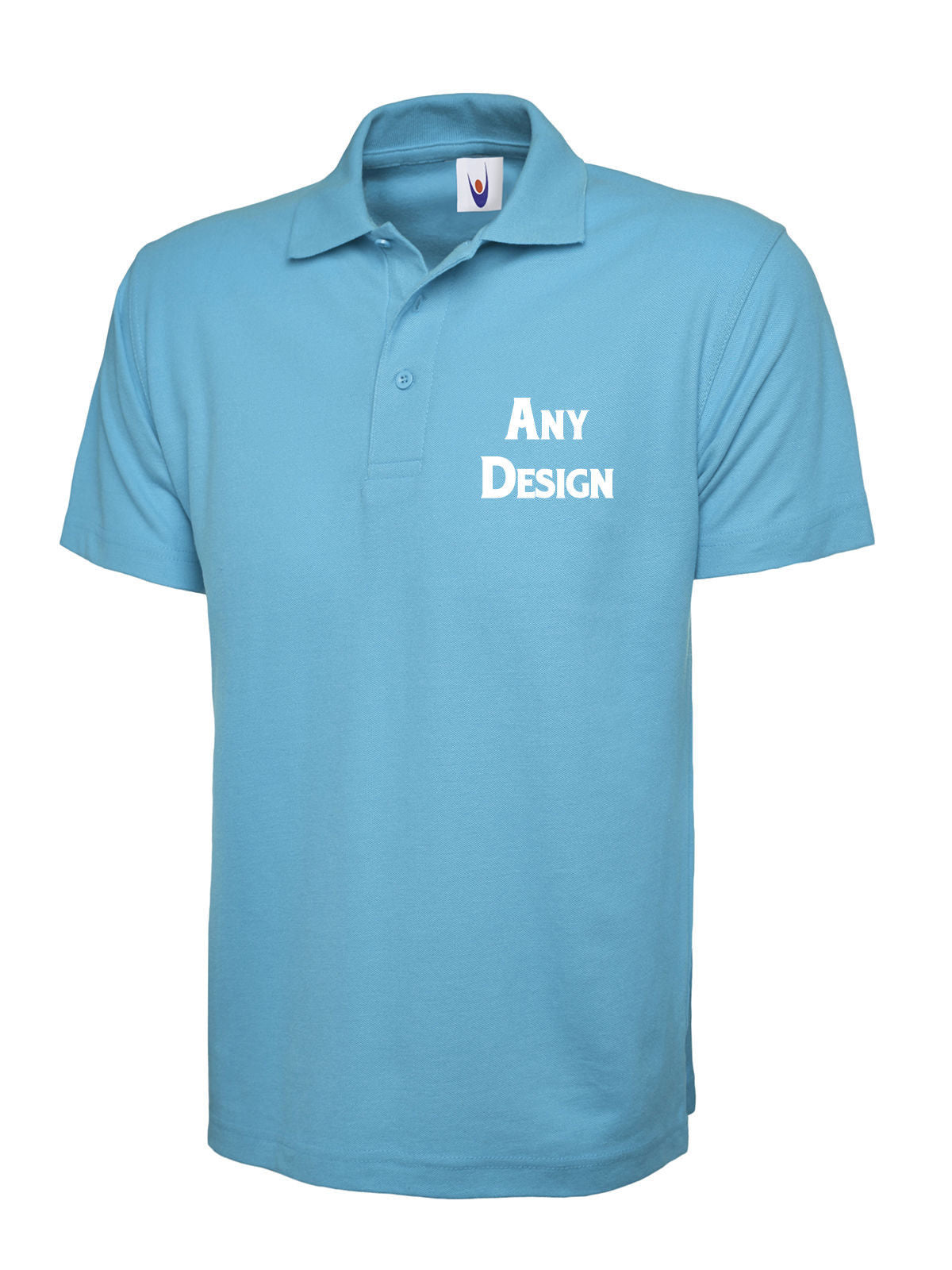 Custom Embroidered Men Polo Tshirt, Personalised Text/Design Shirt, Digitized Company Logo Monogrammed Polo Tee, Special Gift for Golf Lover