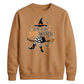 Bad witch striped boots print Halloween Unisex Sweatshirt