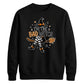 Bad witch striped boots print Halloween Unisex Sweatshirt