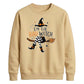 Bad witch striped boots print Halloween Unisex Sweatshirt