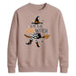 Bad witch striped boots print Halloween Unisex Sweatshirt