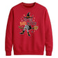 Bad witch striped boots print Halloween Unisex Sweatshirt