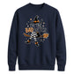 Bad witch striped boots print Halloween Unisex Sweatshirt