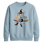 Bad witch striped boots print Halloween Unisex Sweatshirt
