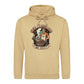 Fathers Day Gift UK - BBQ Grill Dad Society Classic Badge Father's Day Hoodie - Best Dad Ever Fathers Day 2026