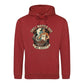 Fathers Day Gift UK - BBQ Grill Dad Society Classic Badge Father's Day Hoodie - Best Dad Ever Fathers Day 2026