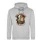 Fathers Day Gift UK - BBQ Grill Dad Society Classic Badge Father's Day Hoodie - Best Dad Ever Fathers Day 2026