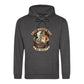 Fathers Day Gift UK - BBQ Grill Dad Society Classic Badge Father's Day Hoodie - Best Dad Ever Fathers Day 2026