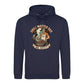 Fathers Day Gift UK - BBQ Grill Dad Society Classic Badge Father's Day Hoodie - Best Dad Ever Fathers Day 2026