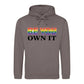 Be You Own It Fierce Gradient Pride Month Unisex Hoodie