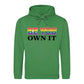Be You Own It Fierce Gradient Pride Month Unisex Hoodie