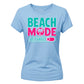 Beach Mode Activated Tropical Holiday Ladies T-Shirt