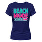 Beach Mode Activated Tropical Holiday Ladies T-Shirt