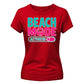Beach Mode Activated Tropical Holiday Ladies T-Shirt