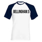Bellingham.5 Clean Bold Football Unisex Baseball T-Shirt