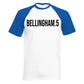 Bellingham.5 Clean Bold Football Unisex Baseball T-Shirt