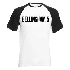 Bellingham.5 Clean Bold Football Unisex Baseball T-Shirt