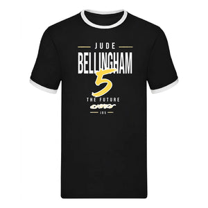 Bellingham JB5 The Future Gold Sign Ringer T-Shirt