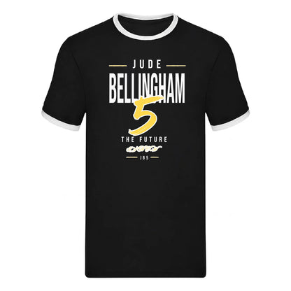 Bellingham JB5 The Future Gold Sign Ringer T-Shirt