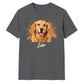 Bespoke Art Splat Personalized Pet Photo Unisex T-Shirt