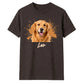 Bespoke Art Splat Personalized Pet Photo Unisex T-Shirt