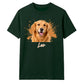 Bespoke Art Splat Personalized Pet Photo Unisex T-Shirt