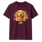 Bespoke Art Splat Personalized Pet Photo Unisex T-Shirt