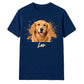 Bespoke Art Splat Personalized Pet Photo Unisex T-Shirt