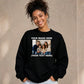 Bespoke Couple Photo Text Jumper unisex sweatshirt