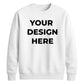 Bespoke custom graphic print comfortable unisex sweatshirt