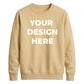 Bespoke custom graphic print comfortable unisex sweatshirt