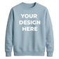Bespoke custom graphic print comfortable unisex sweatshirt