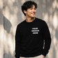 Bespoke custom graphic print comfortable unisex sweatshirt