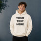 Bespoke custom text print casual streetwear oversized hoodie