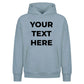 Bespoke custom text print casual streetwear oversized hoodie