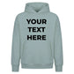 Bespoke custom text print casual streetwear oversized hoodie