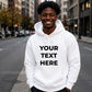 Personalised Hoodie | Create Own Hoodie | Your Own Text