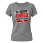 Bespoke Detention Custom Ended School Leavers Ladies Fit T-Shirt