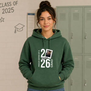 Personalised 2026 Graduation Unisex Hoodie Custom Photo