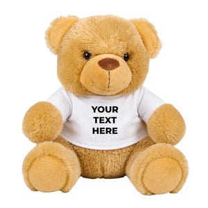 Bespoke Text Keepsake Cuddly Soft Personalised Teddy Bear