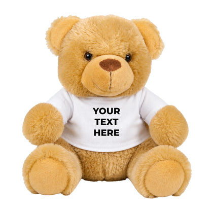Bespoke Text Keepsake Cuddly Soft Personalised Teddy Bear